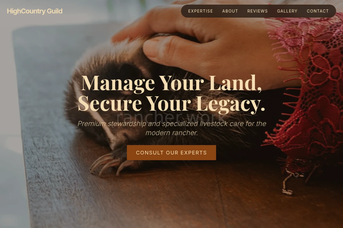 Livestock Animal Care