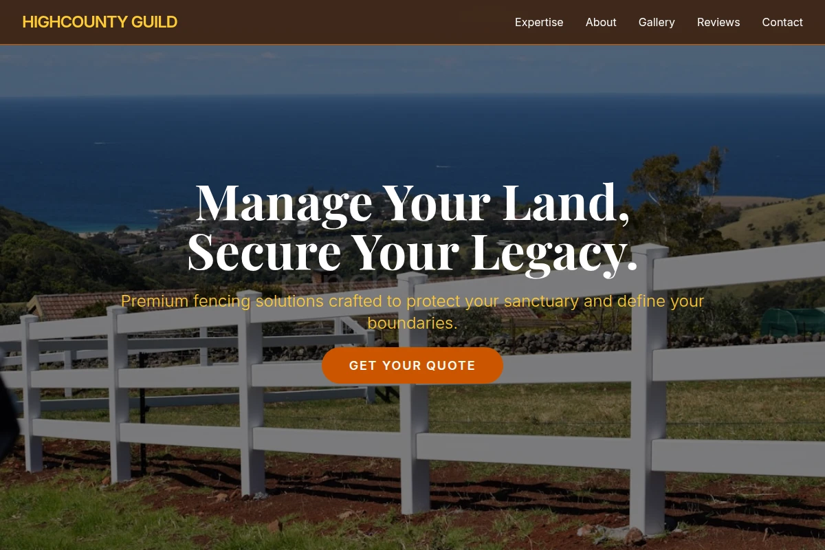 Root Fence Builder