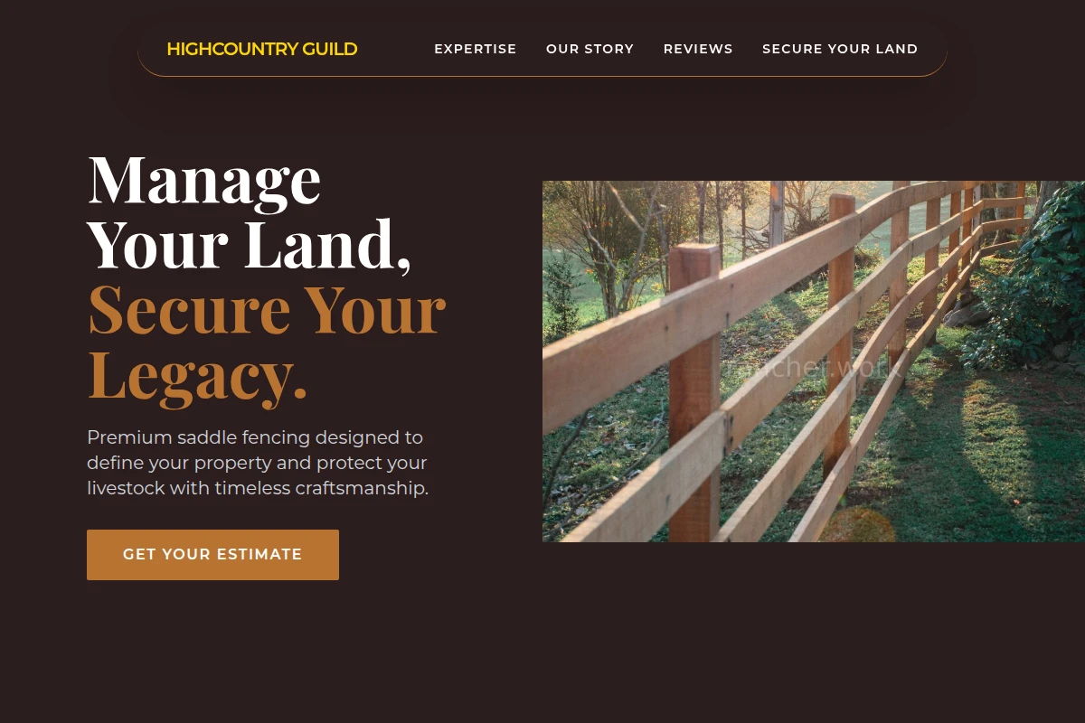Saddle Fence Builder